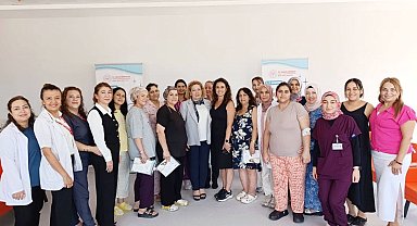 Aydın Şehir Hastanesi'nde anne ve bebek sağlığı için anlamlı buluşma
