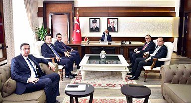Aydın Valisi Varol, adli teşkilat yöneticilerini kabul etti