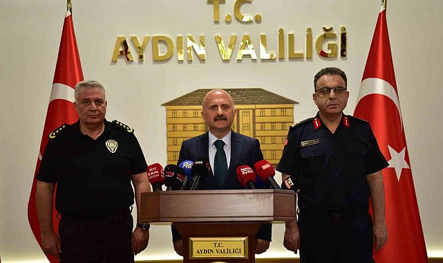 Aydın Valisi Varol; "Vatandaşın huzur ve güveni için çalışmalarımız aralıksız sürecek"