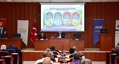 Aydın'da afetlere karşı tedbirler görüşüldü