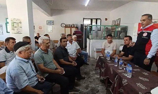 Aydın'da üreticilerle buluşmalar 85 haftadır sürüyor