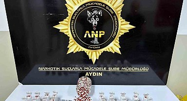 Aydın'da uyuşturucu operasyonu: 2 bin 456 sentetik ecza ele geçirildi