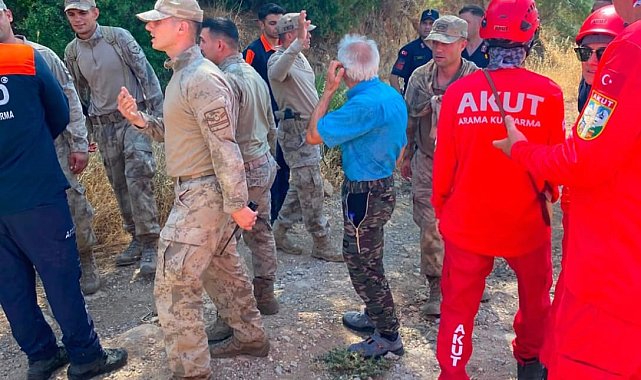 Ayvacık'ta kaybolan alzaymır hastası bulundu