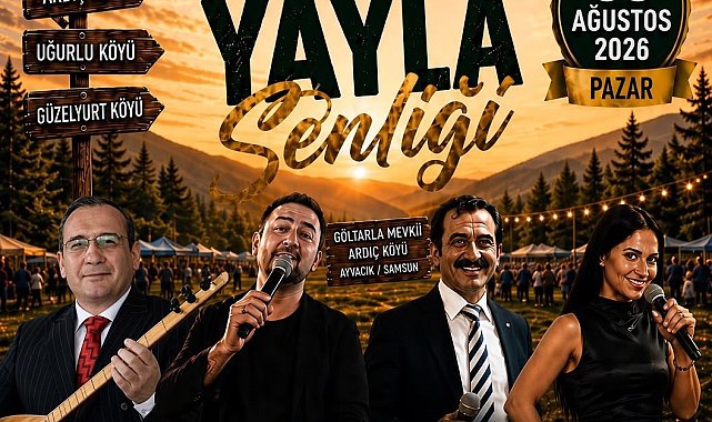 Ayvacık'ta yayla şenliği