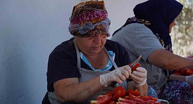 Ayvalık'ta güneş ile lezzet buluşuyor