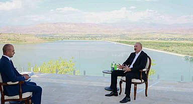 Azerbaycan Cumhurbaşkanı Aliyev: "Nahçıvan'a Ermenistan toprakları üzerinden elektrik hatlarının çekilmesi projesi hazır"
