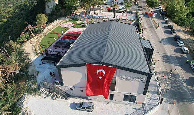 Babadağ Sosyal Tesisleri büyük katılımla açıldı