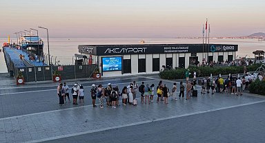 BADO Akçay–Midilli seferleri rekora koştu