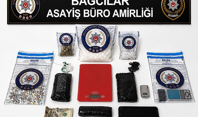 Bağcılar'da uyuşturucu operasyonu: 4 gözaltı