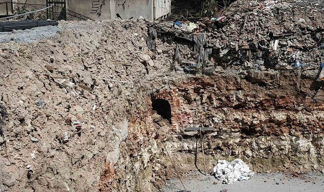 Bahçelievler'de inşaatın temelinde tarihi bulgular çıktı