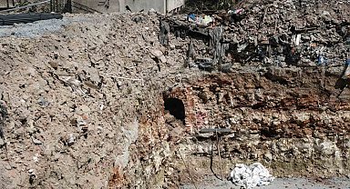 Bahçelievler'de inşaatın temelinde tarihi bulgular çıktı