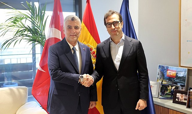 Bakan Bolat, İspanyol mevkidaşı Caballero ile görüştü