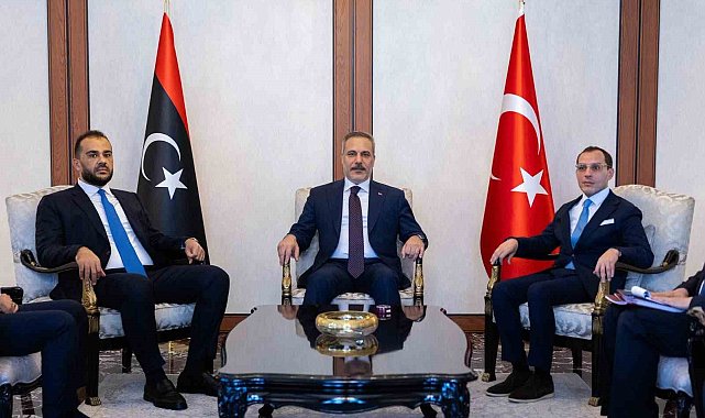 Bakan Fidan, Libya Milli Birlik Hükümeti Başbakanı'nın Ulusal Güvenlik Danışmanı Dibeybe ve Libya Milli Birlik Hükümeti Savunma Bakan Vekili Zubi ile görüştü