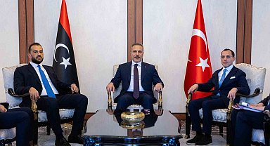 Bakan Fidan, Libya Milli Birlik Hükümeti Başbakanı'nın Ulusal Güvenlik Danışmanı Dibeybe ve Libya Milli Birlik Hükümeti Savunma Bakan Vekili Zubi ile görüştü