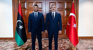 Bakan Fidan, Libya Milli Birlik Hükümeti İçişleri Bakan Vekili Trabelsi ile görüştü