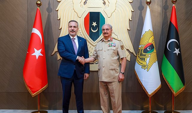 Bakan Fidan, Libya Ulusal Ordusu Genel Komutanı Hafter ile görüştü