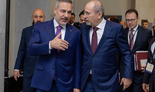 Bakan Fidan, Ürdünlü mevkidaşı Safadi ile görüştü