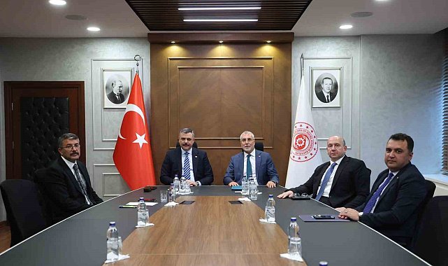Bakan Işıkhan, İçişileri Bakanı Çiftci ile bir araya geldi