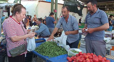 Balıkesir Burhaniye de organik ürünler pazarı kuruldu