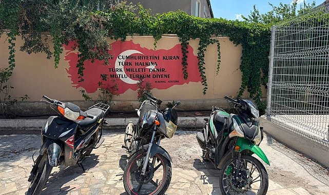 Balıkesir'de jandarma dedektifi motosiklet hırsızlarına göz açtırmadı