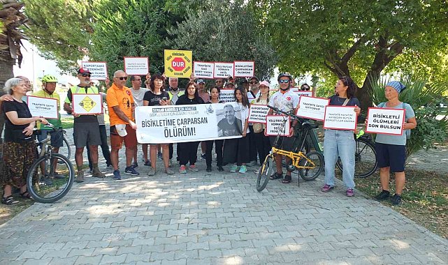 Balıkesir'de kaza kurbanı Serkan Kadıoğlu için eylem düzenlendi