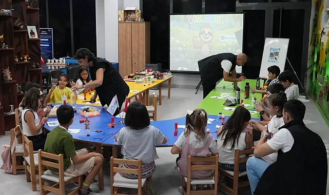 Balıkesir'de çocuklar bilim ve çevreyle buluştu