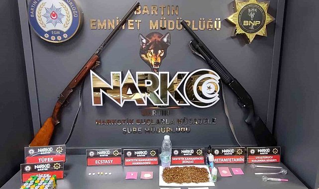 Bartın'da uyuşturucu operasyonu: 5 gözaltı