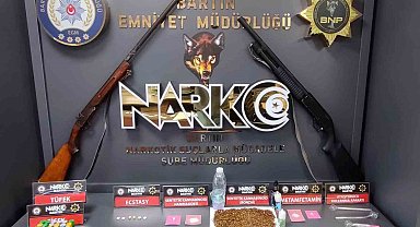 Bartın'da uyuşturucu operasyonu: 5 gözaltı
