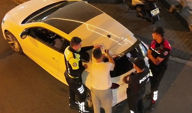 Başakşehir'de gürültü şikayetleri polisi harekete geçirdi: 43 araca 248 bin lira ceza