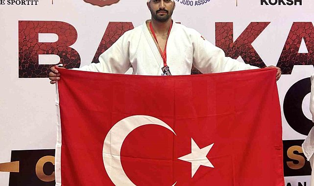 Başından sakatlandı pes etmeyerek Balkan üçüncüsü oldu
