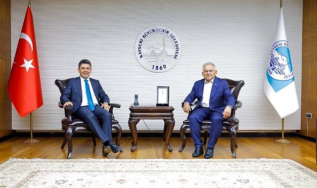 Başkan Büyükkılıç, Bakan Yardımcısı Boyraz'ı ağırladı