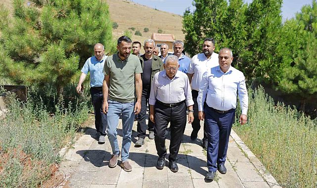 Başkan Büyükkılıç: "Durmak yok. hizmete, koşmaya devam"