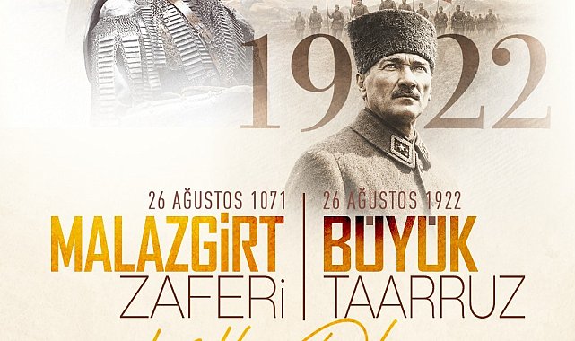 Başkan Büyükkılıç'tan Malazgirt ve Büyük Taarruz Zaferi mesajı