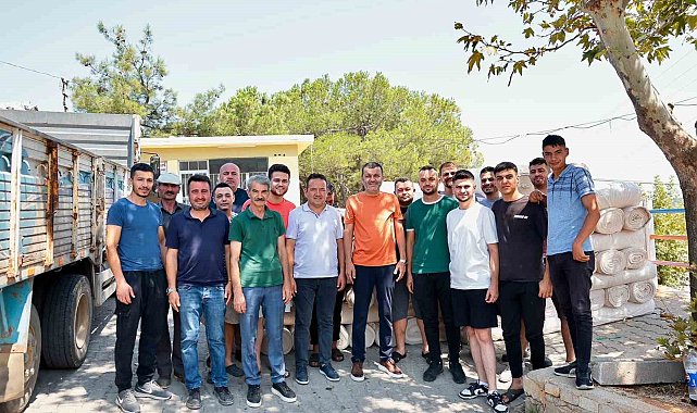 Başkan Çavuşoğlu Babadağ'da vatandaşlarla buluştu, saha çalışmalarını inceledi
