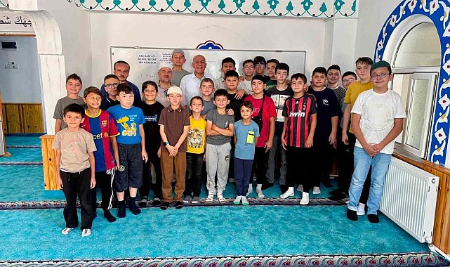 Başkan Demirtaş'tan Yaz Kur'an Kursu'na ziyaret