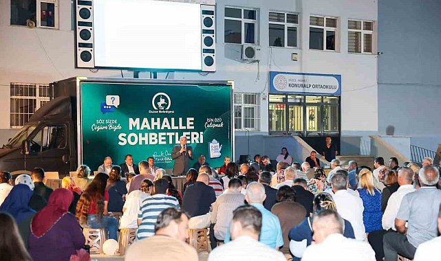 Başkan Faruk Özlü "Köklerimizi unutmadan geleceği inşa ediyoruz"