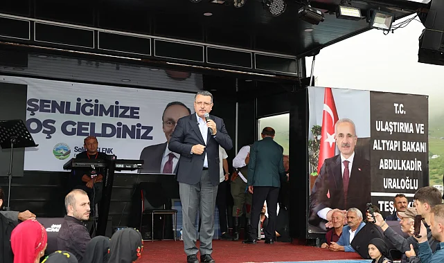 Başkan Genç, Honefter Yayla Şenliği'nde vatandaşlarla buluştu