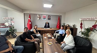 Başkan Kepenek, CHP Denizli İl Başkanı Oran'a ziyaret etti