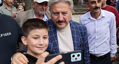 Başkan Palancıoğlu Ağırnas Pilav Şenliği'nde vatandaşlarla ve muhtarlarla bir araya geldi