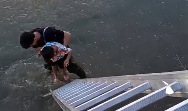 Batman'da dereye düşen 8 yaşındaki çocuk kurtarıldı