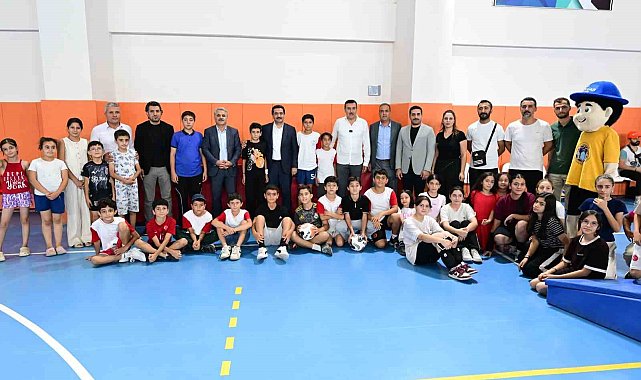 Battalgazi'de Yaz Spor Okulları kapanış töreni düzenlendi