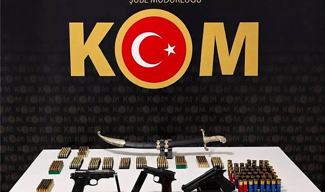 Bayburt'ta kaçakçılık operasyonlarında silah ve 665 fişek ele geçirildi