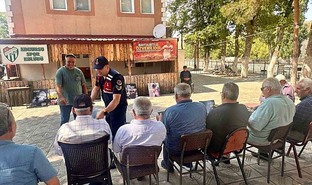 Bayburt'ta vatandaşlara aile içi şiddet ve uyuşturucuyla mücadele eğitimi