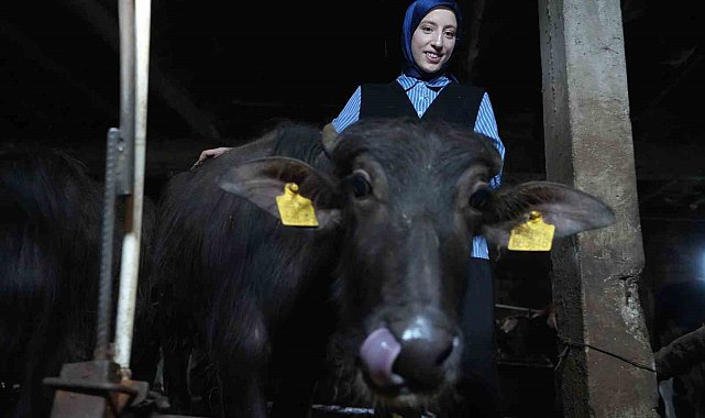 Bayburt'un 'Mandalı Kızı': Köyünün simgesi oldu