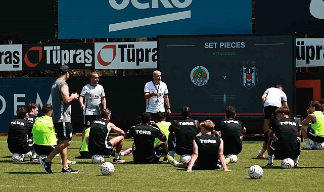 Beşiktaş, Corendon Alanyaspor maçı hazırlıklarını tamamladı