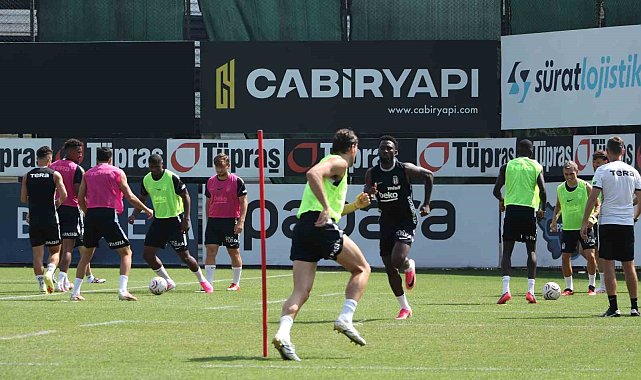 Beşiktaş, Kauno Zalgiris maçı hazırlıklarını tamamladı