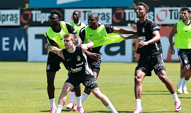 Beşiktaş'ta Hradec Kralove maçı hazırlıkları devam etti