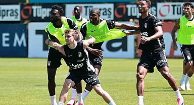 Beşiktaş'ta Hradec Kralove maçı hazırlıkları devam etti