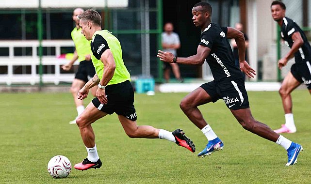 Beşiktaş'ta, Hradec Kralove maçı hazırlıkları devam etti