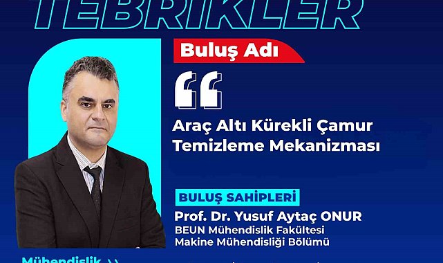 BEUN Mühendislik Fakültesinde geliştirilen yenilikçi buluş patent almaya hak kazandı
